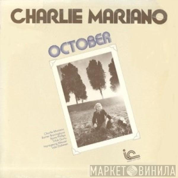 Charlie Mariano  - October