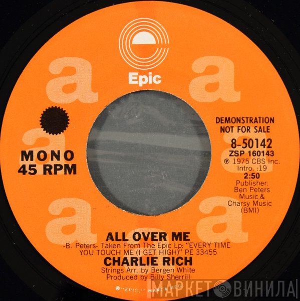 Charlie Rich  - All Over Me