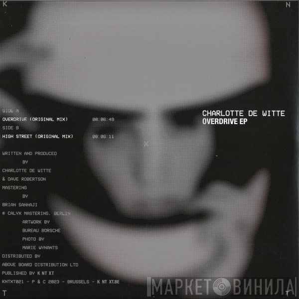Charlotte De Witte - Overdrive EP