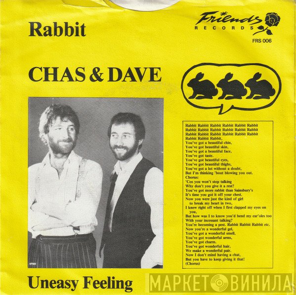 Chas And Dave  - Rabbit