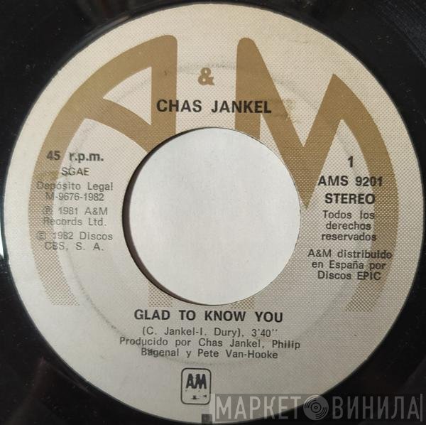 Chas Jankel  - Glad To Know You / Reverie