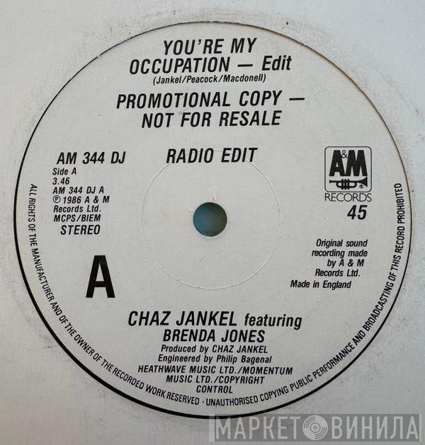 Chas Jankel, Brenda Jones - You're My Occupation