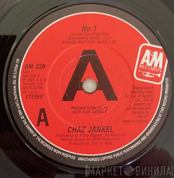 Chas Jankel - No. 1
