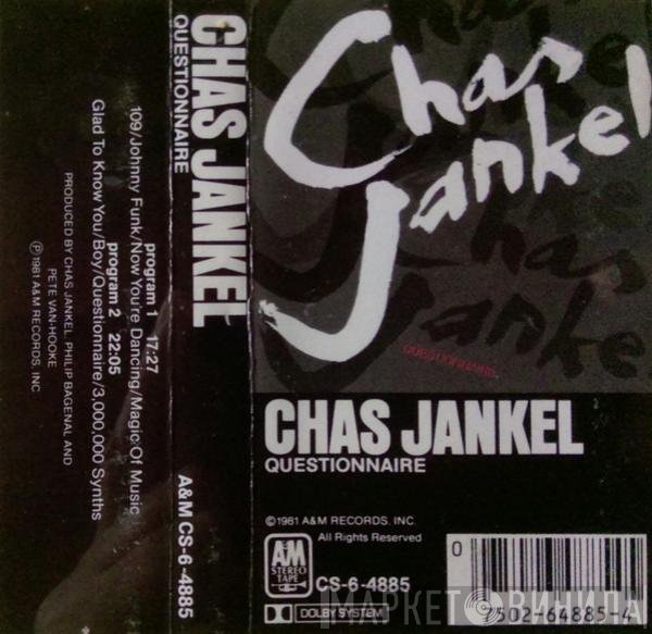 Chas Jankel  - Questionnaire