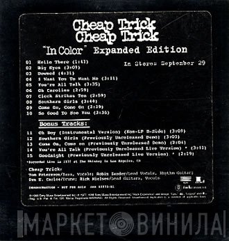 Cheap Trick  - "In Color" Expanded Edition