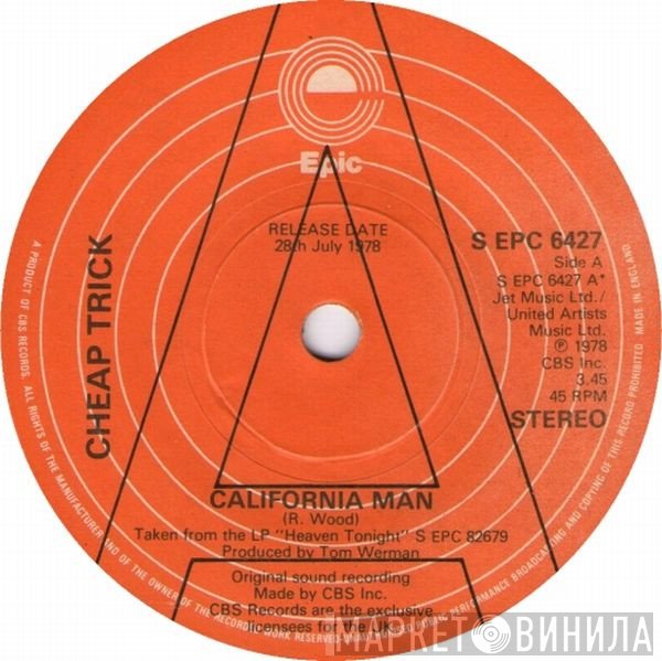 Cheap Trick  - California Man
