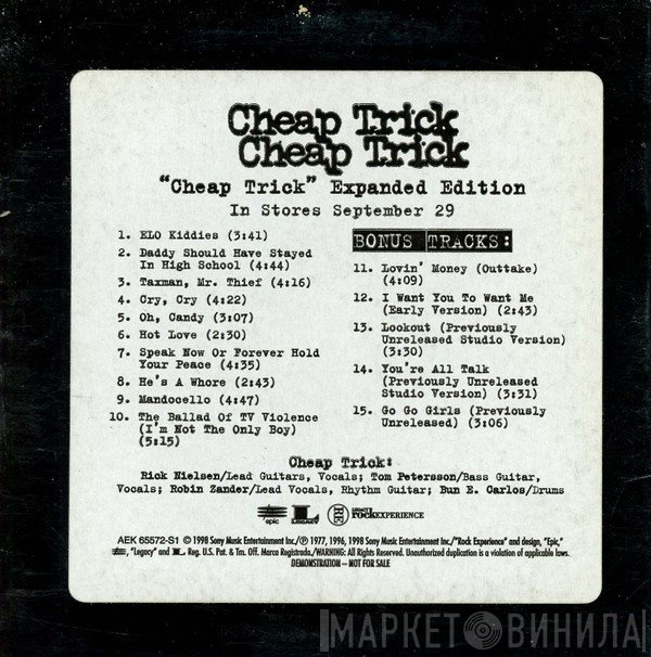 Cheap Trick  - Cheap Trick