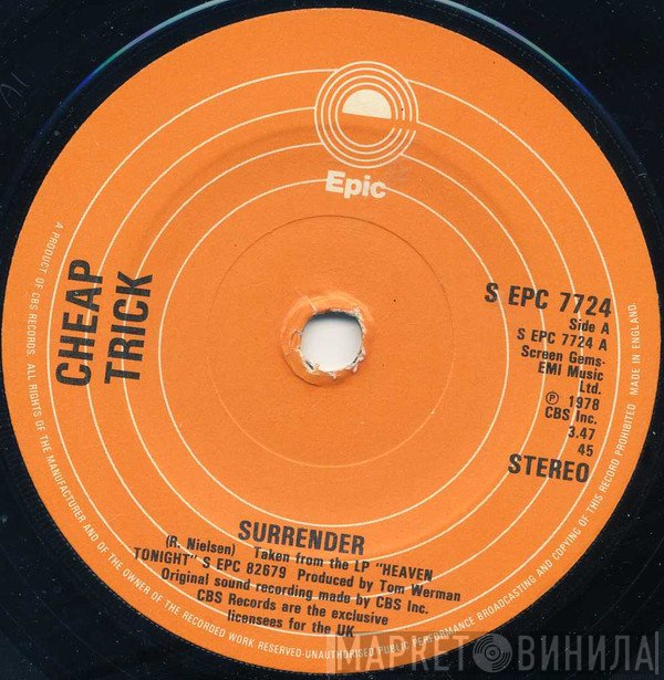 Cheap Trick  - Surrender