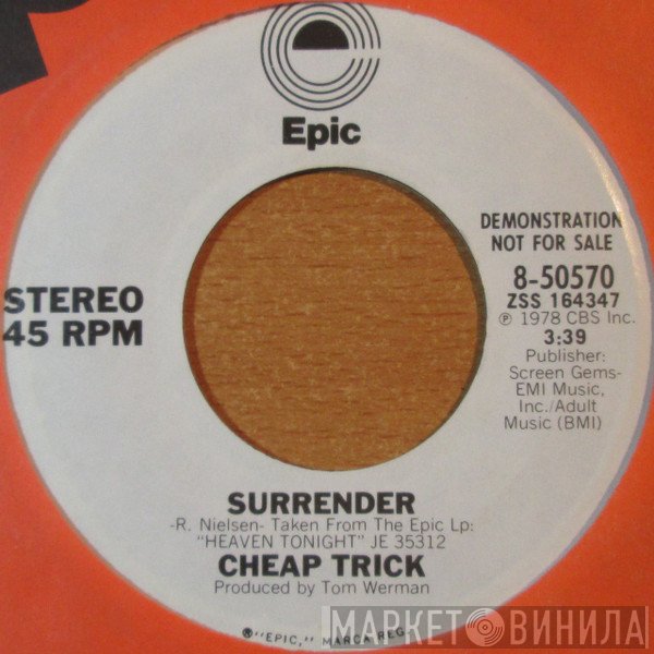 Cheap Trick  - Surrender