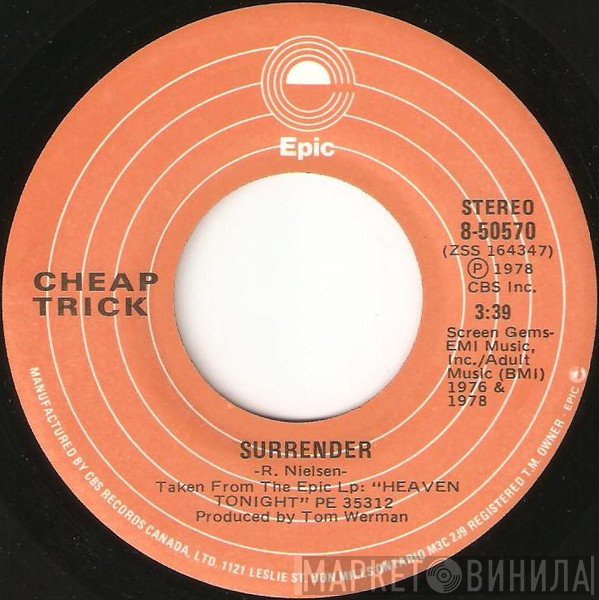Cheap Trick  - Surrender