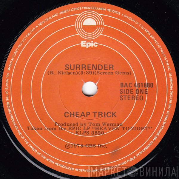 Cheap Trick  - Surrender
