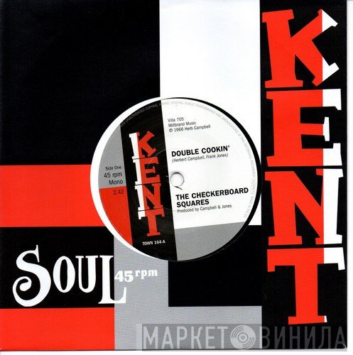 Checkerboard Squares, The Tandels - Double Cookin' / Is It Love Baby