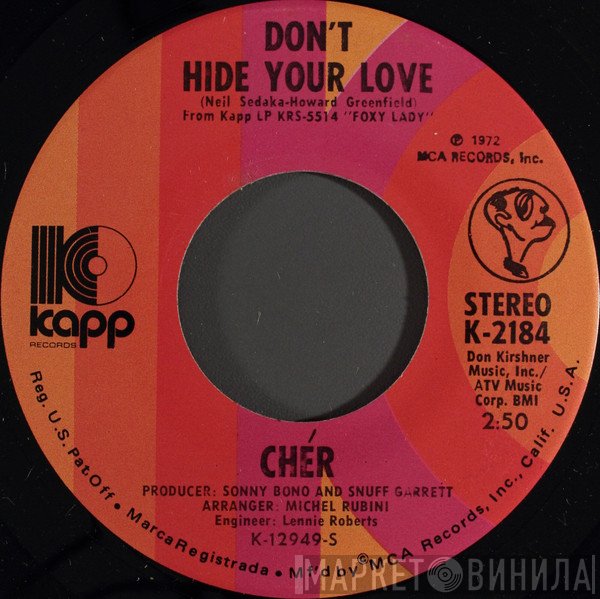 Cher - Don't Hide Your Love