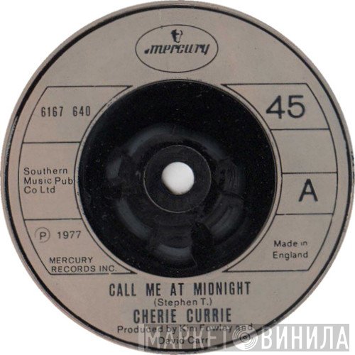 Cherie Currie - Call Me At Midnight