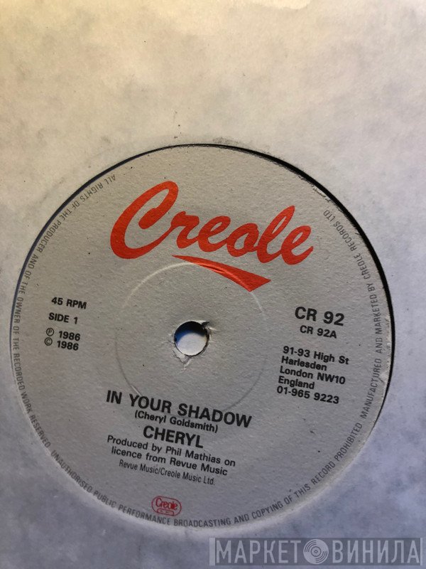 Cheryl Goldsmith - In Your Shadow