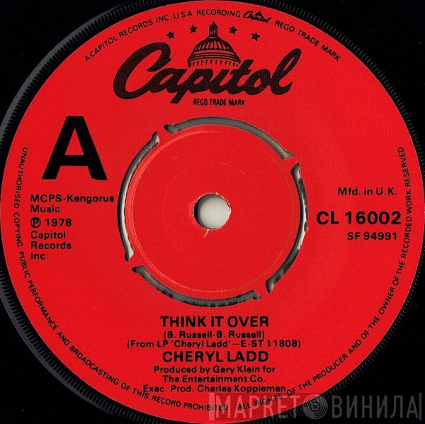 Cheryl Ladd - Think It Over