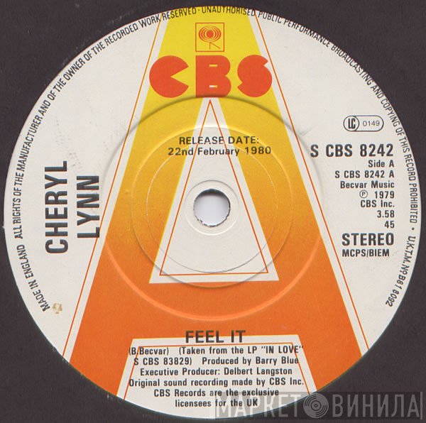 Cheryl Lynn  - Feel It