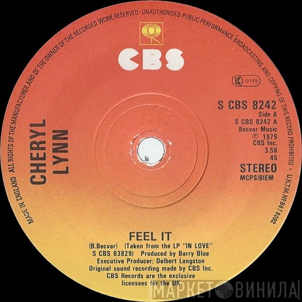 Cheryl Lynn  - Feel It
