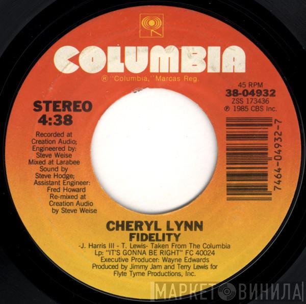 Cheryl Lynn - Fidelity