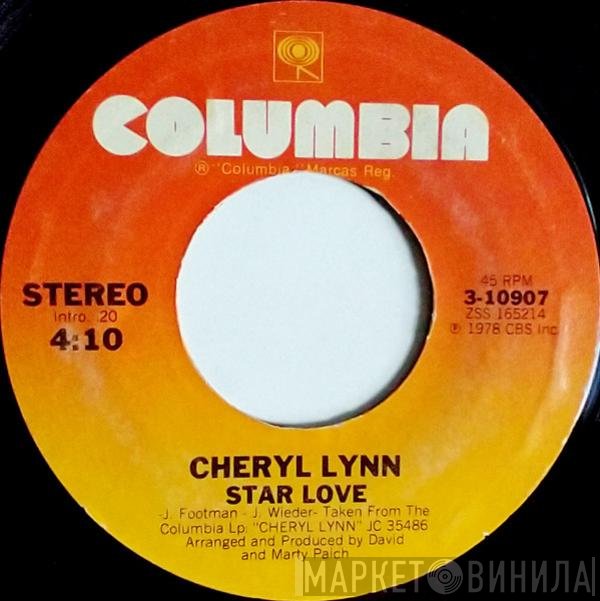 Cheryl Lynn - Star Love / You're The One