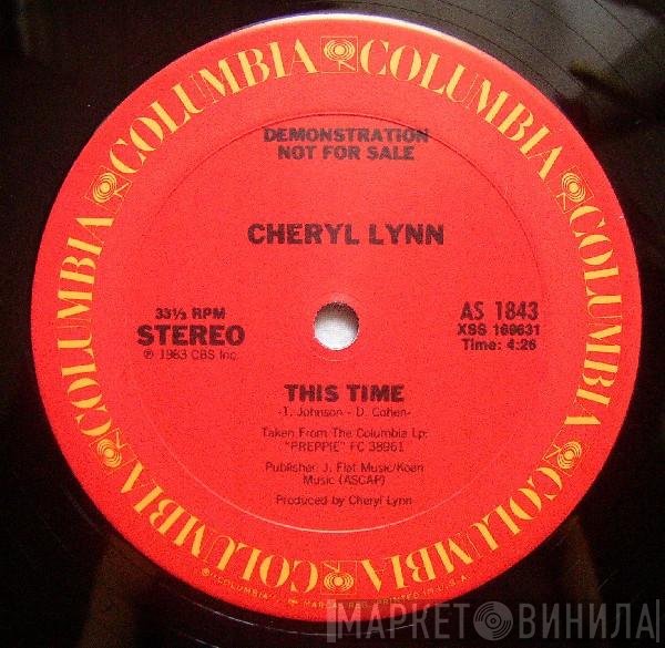 Cheryl Lynn  - This Time