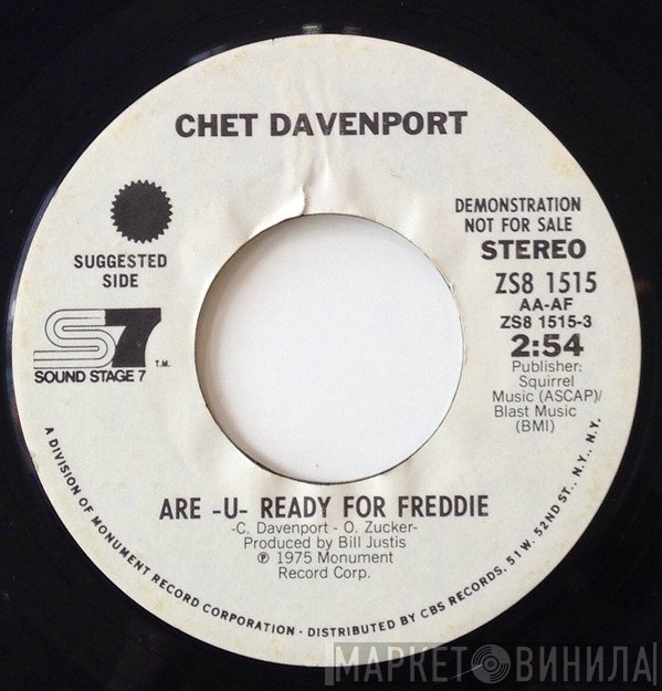 Chet Davenport - Are -U- Ready For Freddie