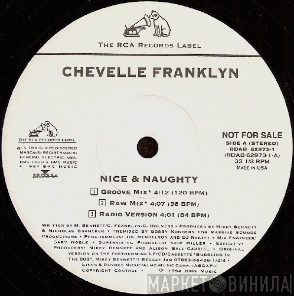 Chevelle Franklyn - Nice & Naughty