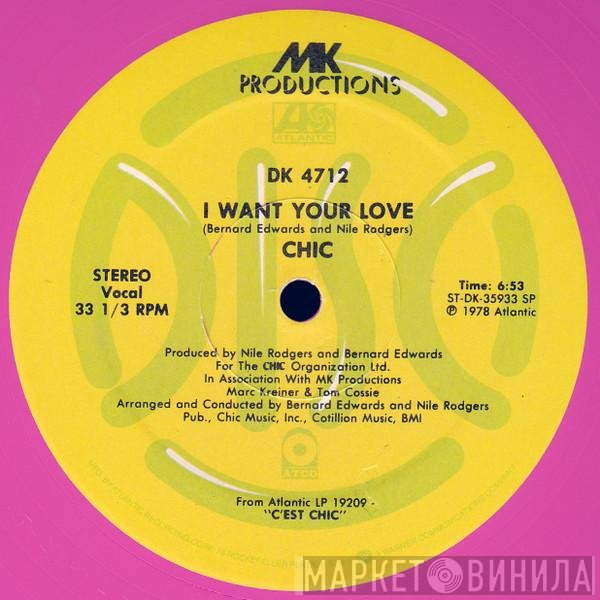 Chic  - I Want Your Love