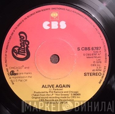 Chicago  - Alive Again