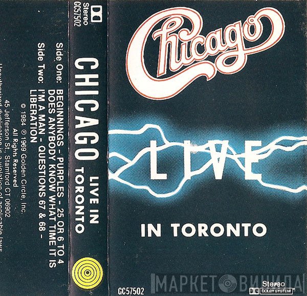 Chicago   - Live In Toronto