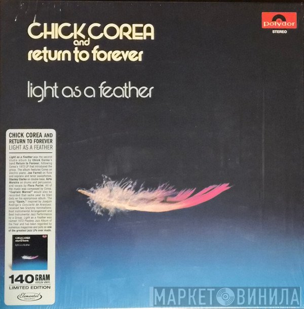 Chick Corea, Return To Forever - Light As A Feather