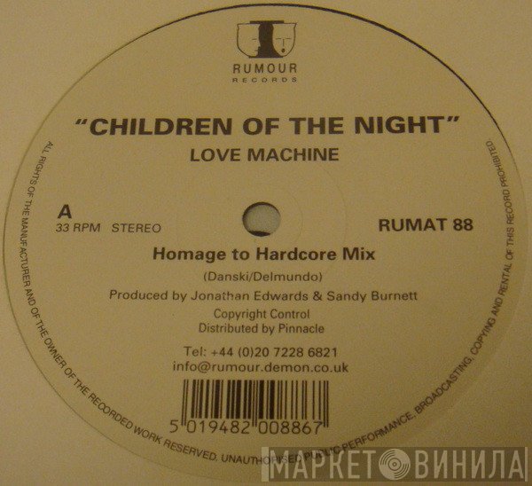 Children Of The Night  - Love Machine