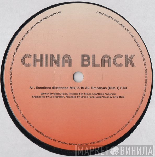 China Black - Emotions