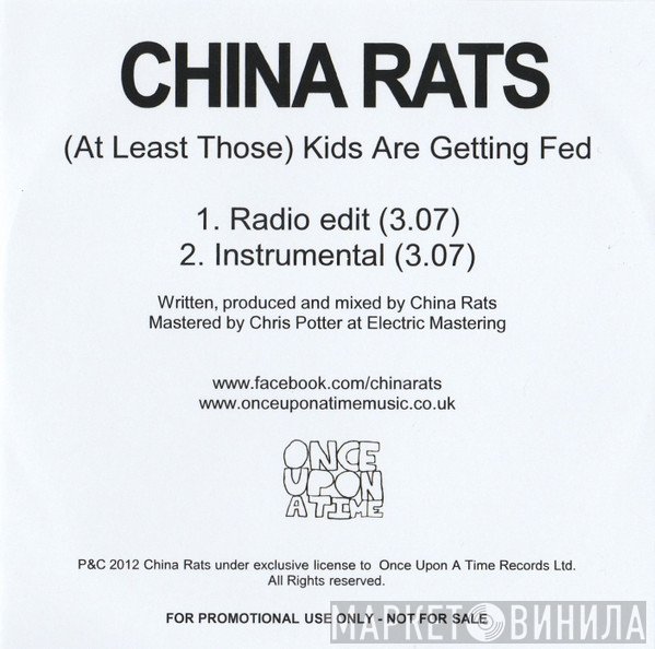 China Rats - (At Least Those) Kids Are Getting Fed