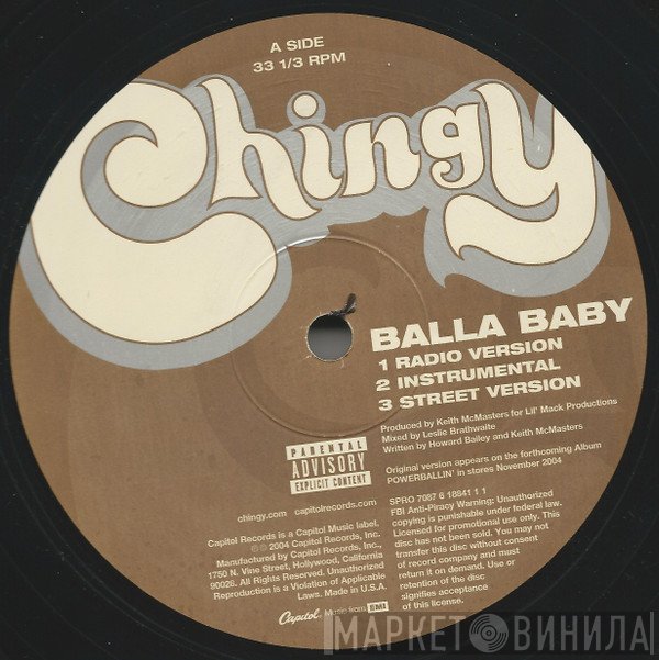 Chingy - Balla Baby / Fall-N