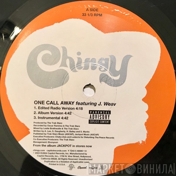 Chingy - One Call Away / Bagg Up