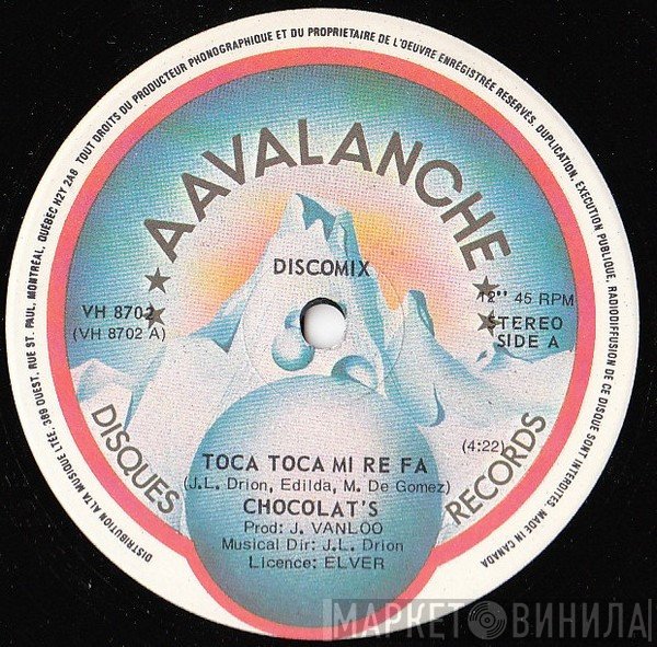 Chocolat's, Jacky James - Toca Toca Mi Re Fa / Moving Like A Superstar