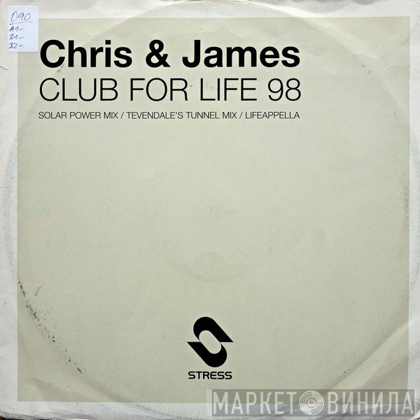 Chris &amp; James - Club For Life '98