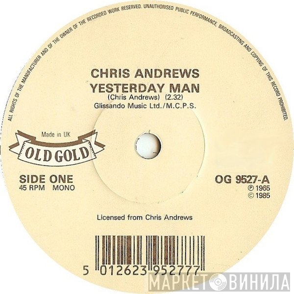 Chris Andrews  - Yesterday Man