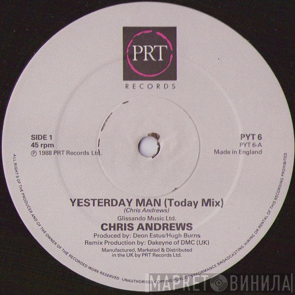 Chris Andrews  - Yesterday Man