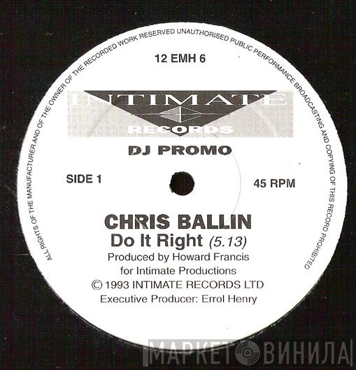 Chris Ballin - Do It Right