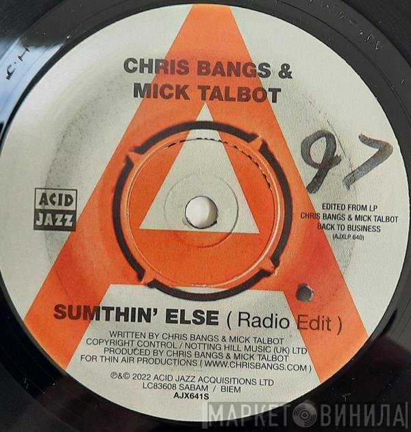 Chris Bangs, Mick Talbot - Sumthin' Else