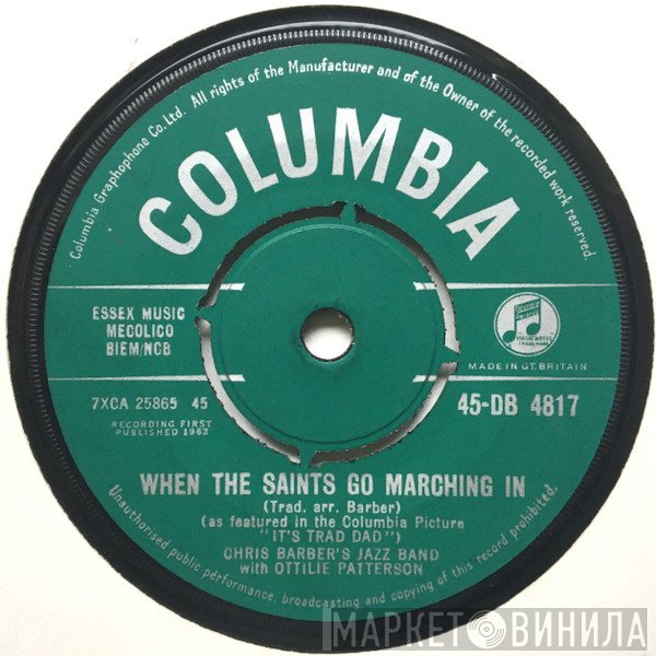 Chris Barber's Jazz Band With Ottilie Patterson  - When The Saints Go Marching In