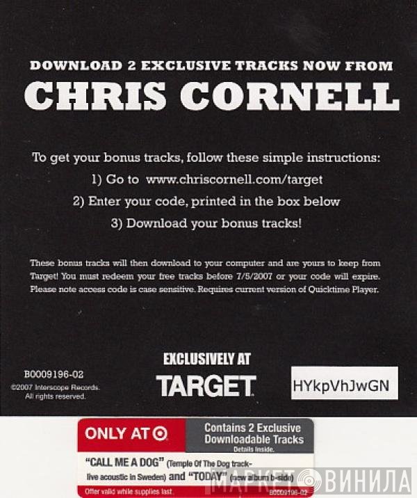 Chris Cornell  - Carry On