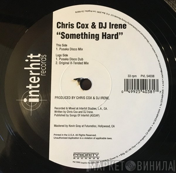 Chris Cox & DJ Irene  - Something Hard