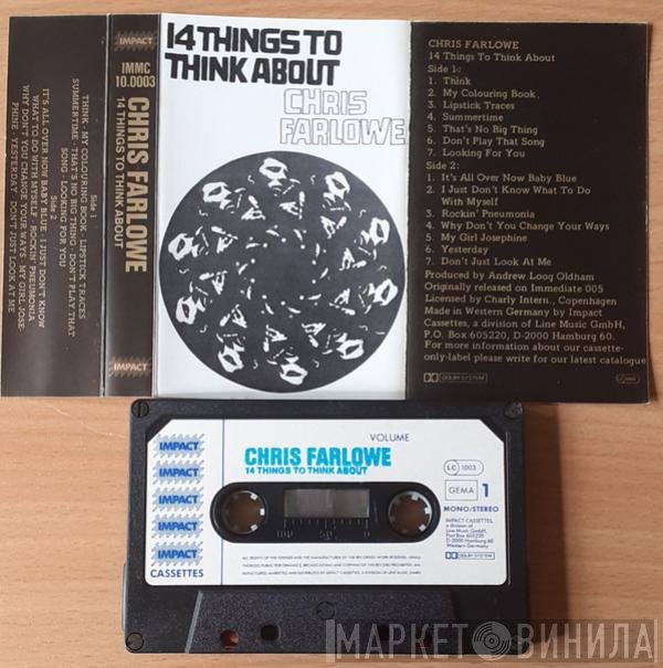 Chris Farlowe - 14 Things To Think About