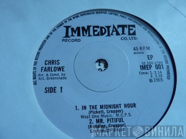 Chris Farlowe - Farlowe In The Midnight Hour