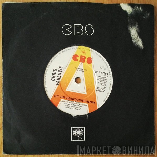 Chris Farlowe  - Let The Heartaches Begin