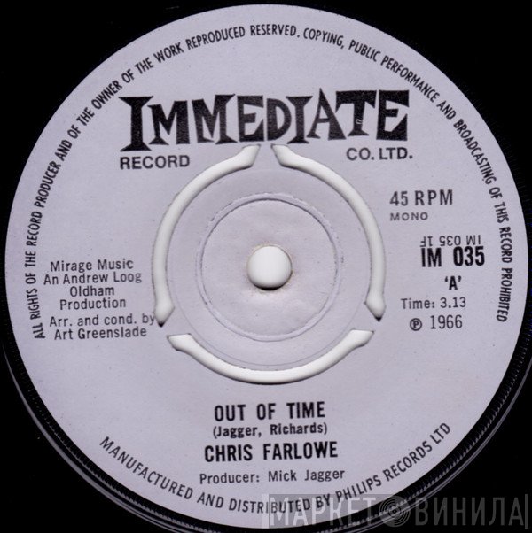 Chris Farlowe - Out Of Time