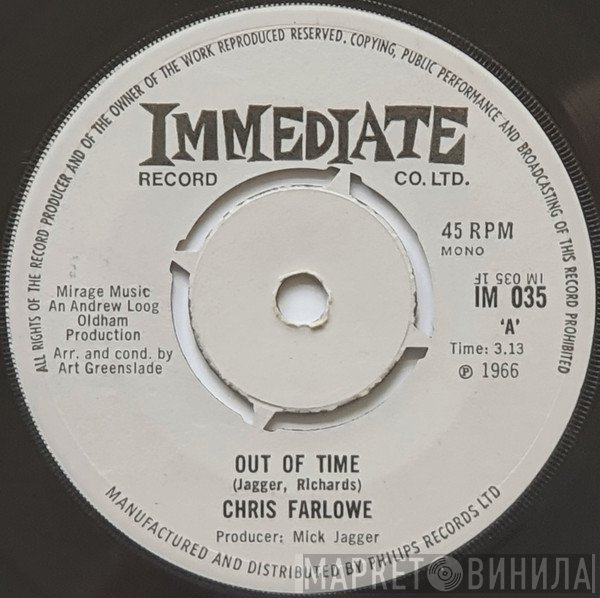 Chris Farlowe - Out Of Time